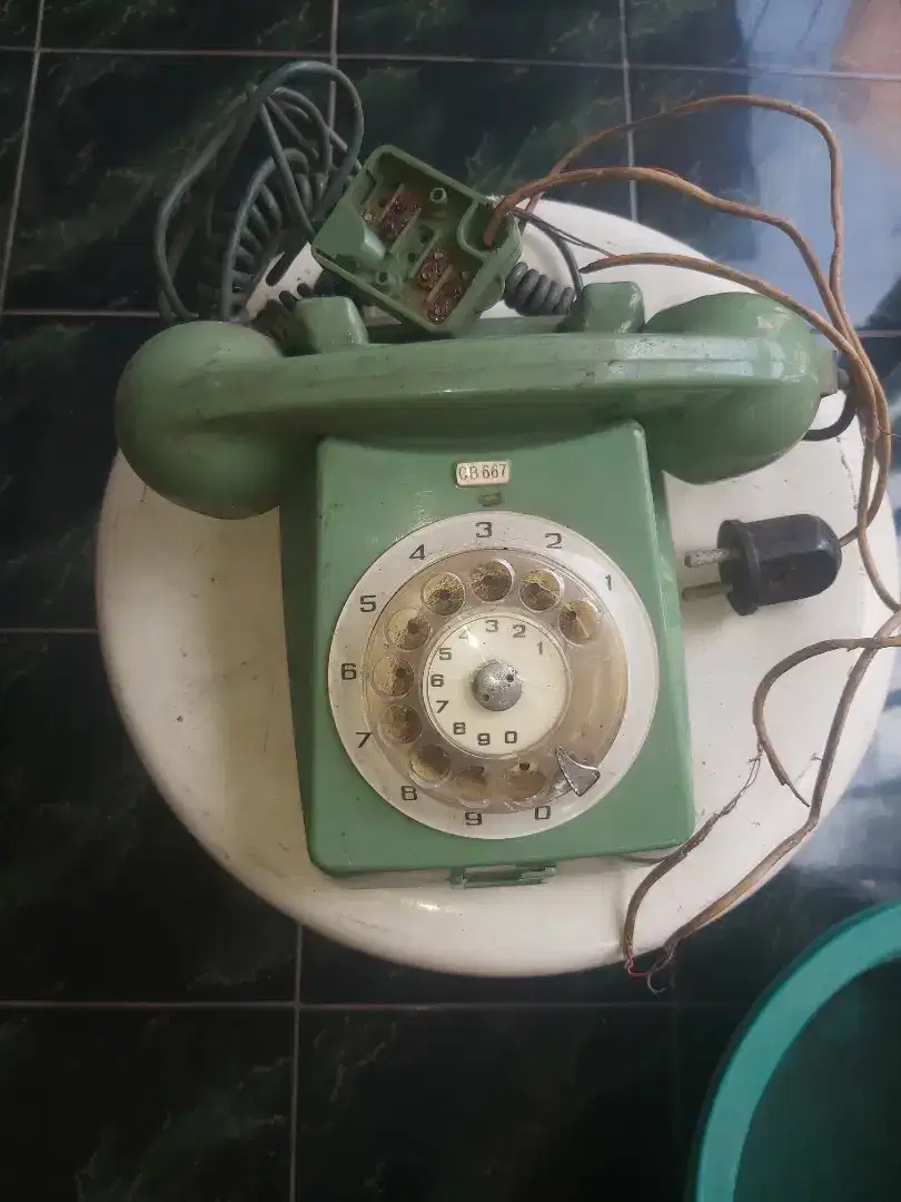 Jual telepon vintage puter