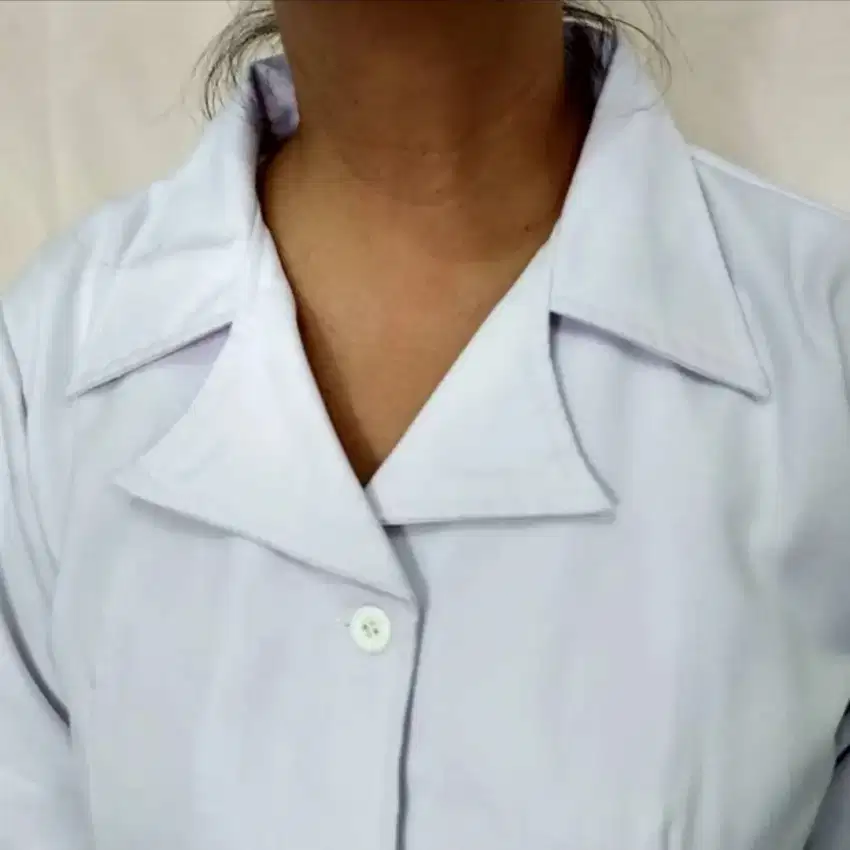 Baju Seragam Perawat Cewek Lengan Panjang Size XXL