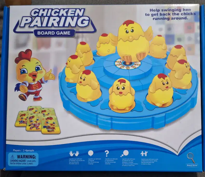 Mainan games anak chicken pairing