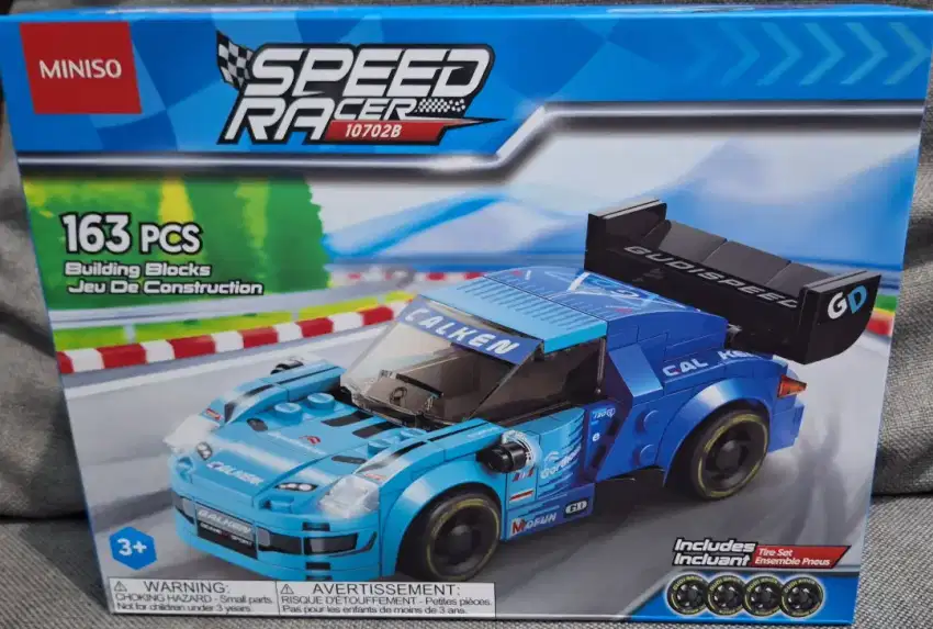 Mainan anak block speed racer