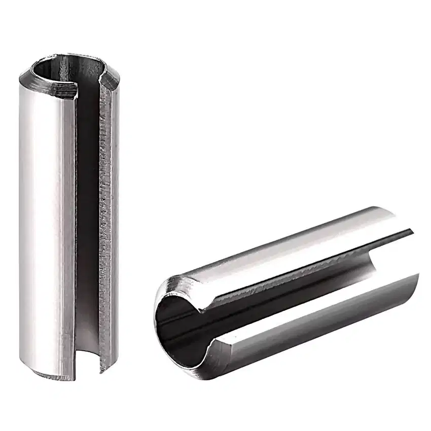 240718K Slotted Spring Pin M6 x 50mm Stainless Steel 304 Roll Split Do