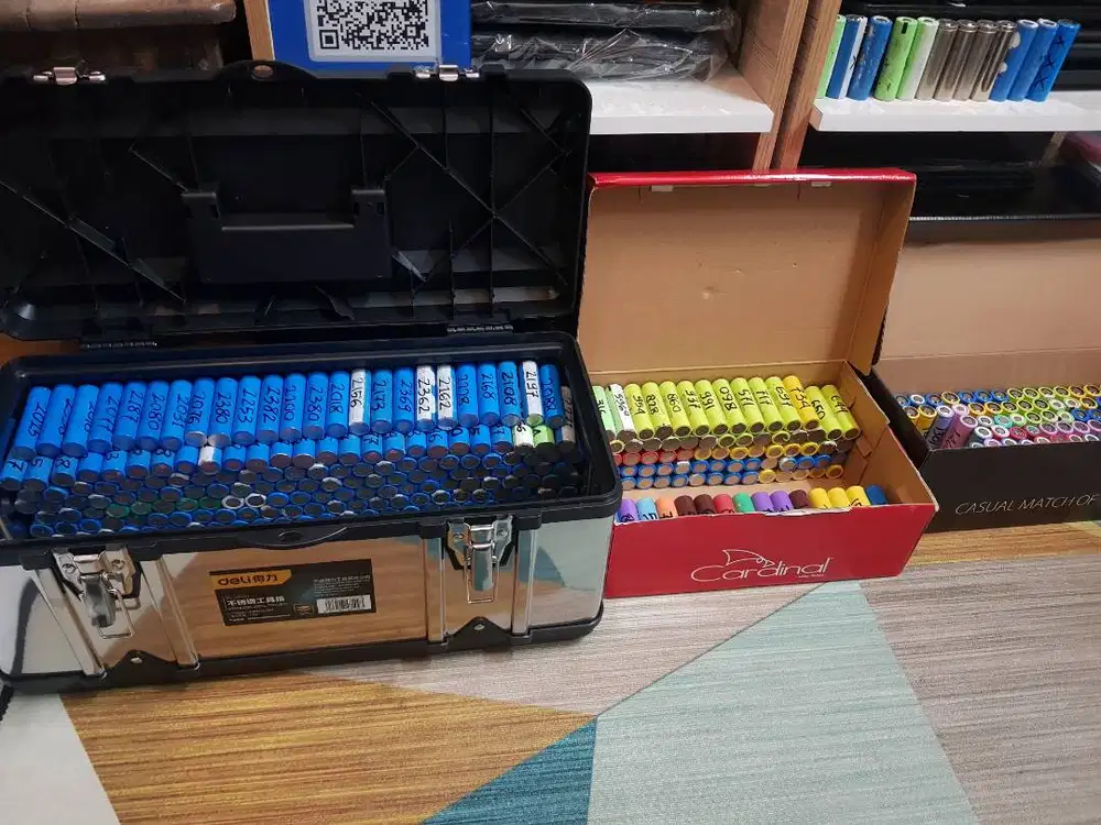 Baterai Lithium 18650 ORI Real Kapasitas