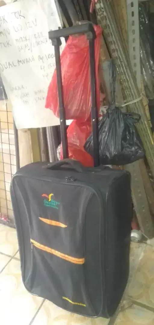 Tas koper serba guna berkualitas uk 40cm kond mls luar dlm se lg ada