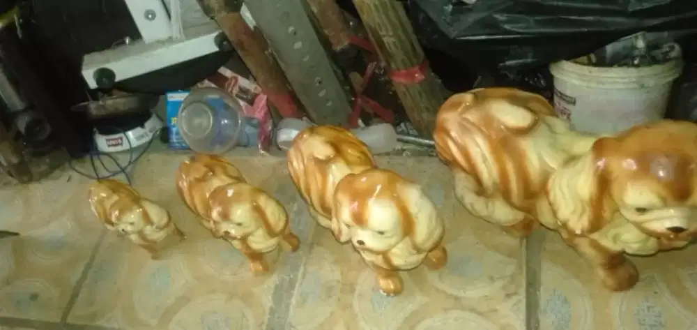 Se paket patung gok2 lawas mgkn ada yg mau koleksi murah sj deh