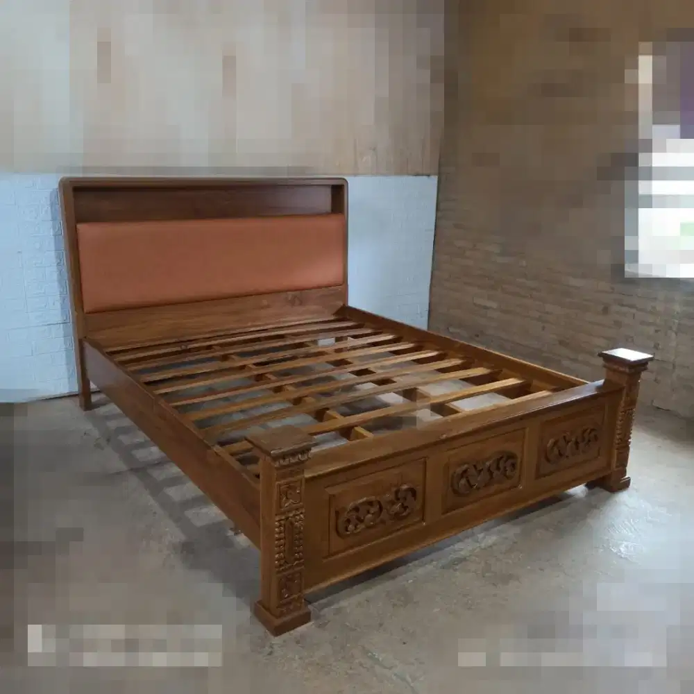 Dipan Jati Jepara 160x200 cm JUAL RUGI !