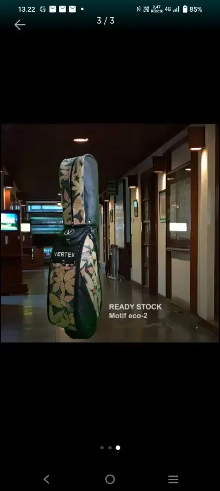 Bag golf kulit premium