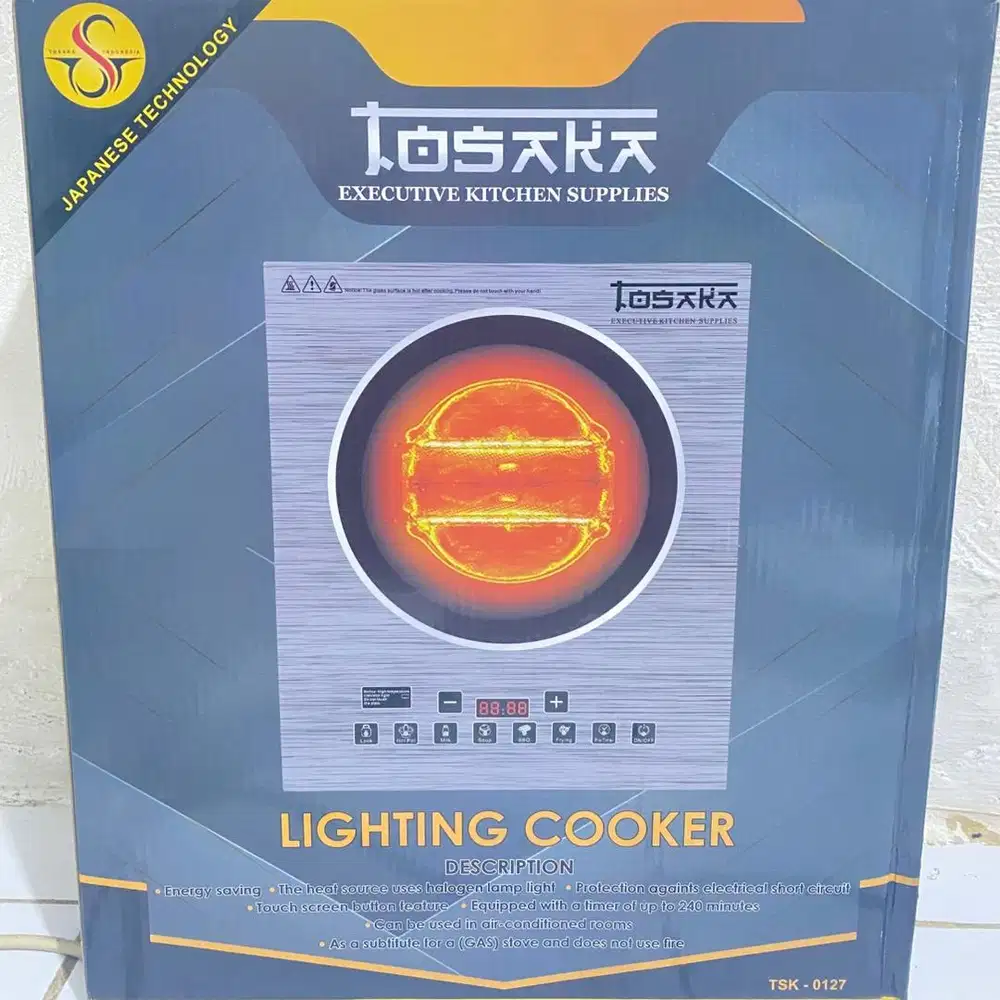 NEW - KOMPOR LISTRIK TOSAKA WATT RENDAH