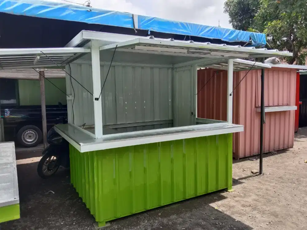 Produksi Gerobak kontainer/Booth kontainer