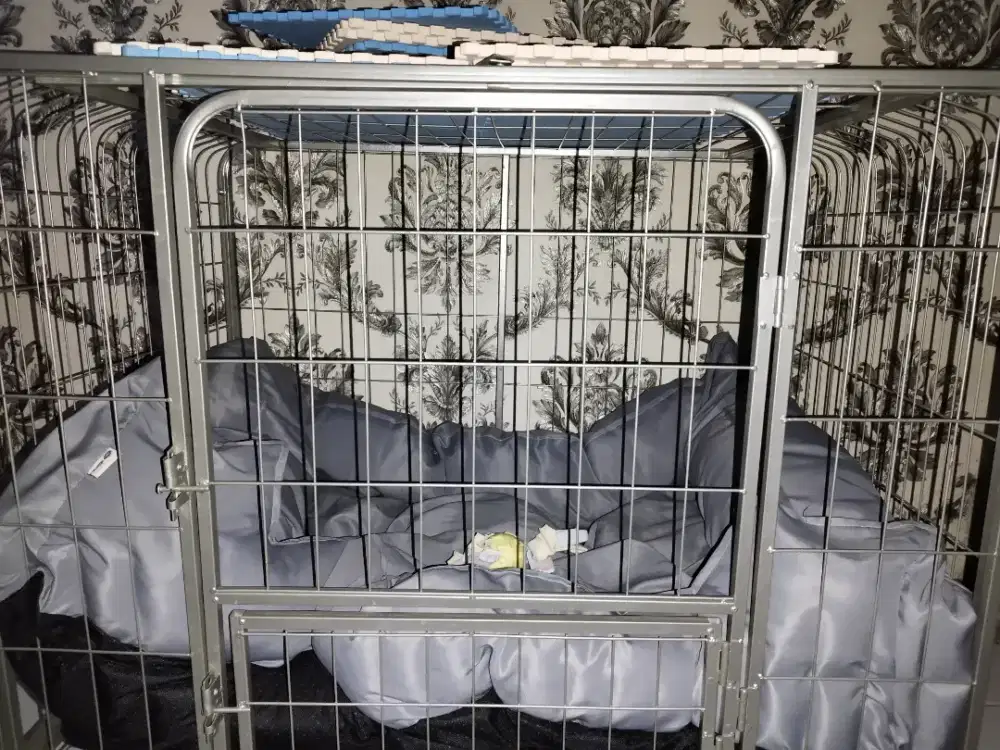 93*63*83 kandang besar + kasur ogi jumbo size paling besar