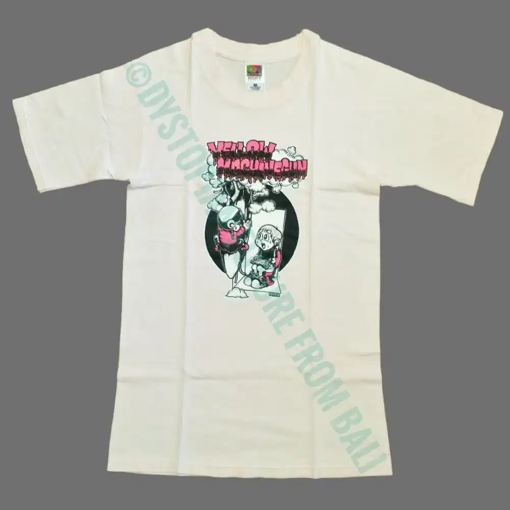 Rare Vintage 1998 T-shirt Band Yellow Machinegun