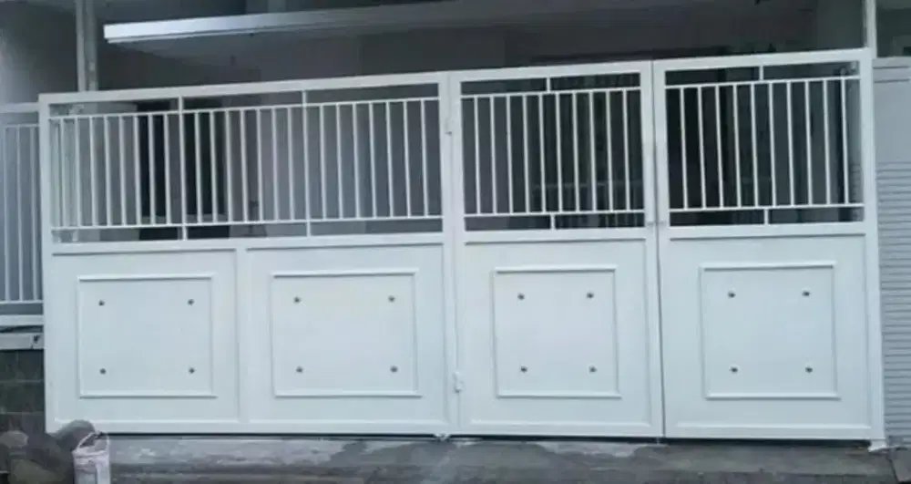 Pemborong tukang las listrik kanopi pager tralis