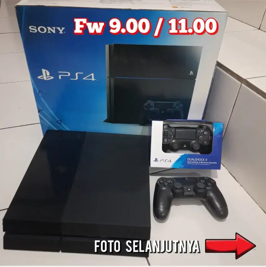 PS4 1TB FULL 374 GAME PUAS DAN KENYANG