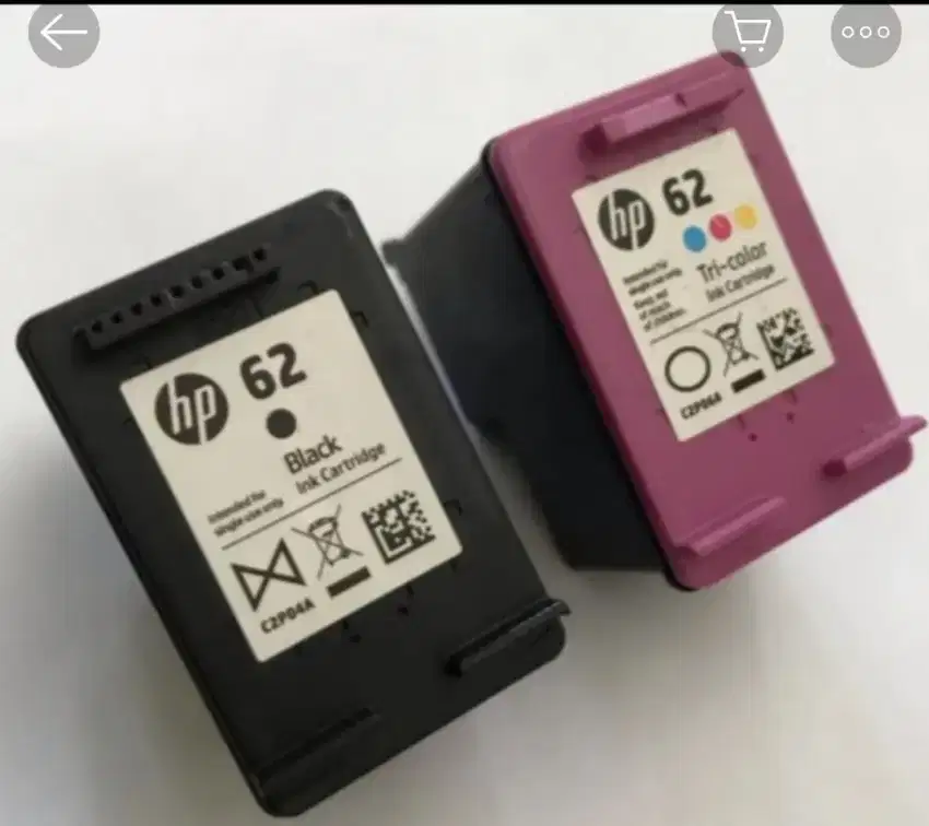 Di cari cartridge hp tipe 62 bekas