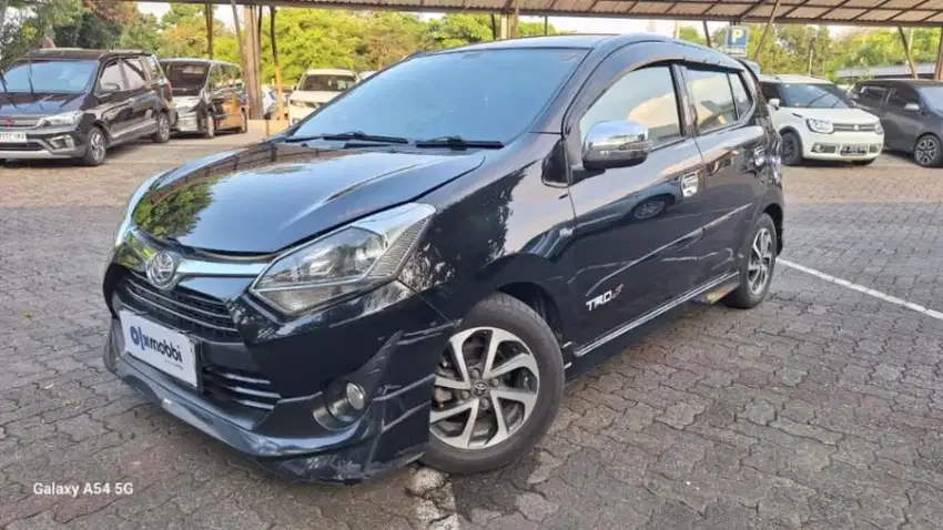 DP Rendah - Toyota Agya 1.2 G TRD Sportivo Bensin-MT 2018 Hitam (FBB)