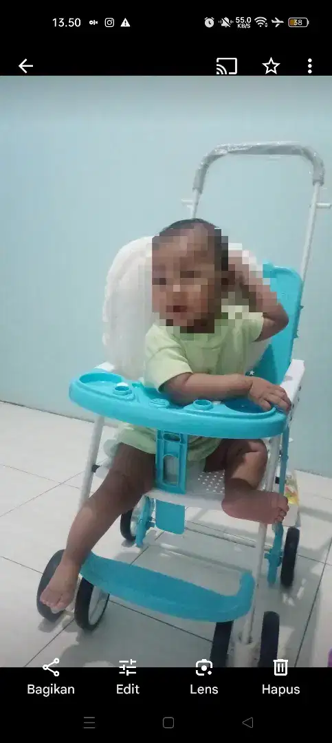 Baby chair bisa stroller juga