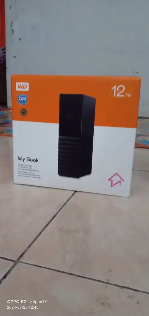 WD my book 12 tb harga 1 unit