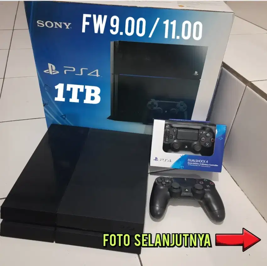 PS4 1TB FULL 300 an GAME PUAS DAN KENYANG Mrh Meriah Terjangkau