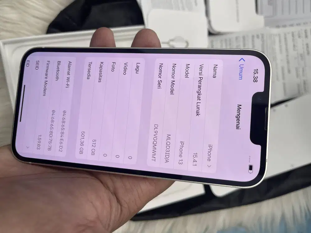 nerima iphone 12 biasa pro atau promax eks pribadi