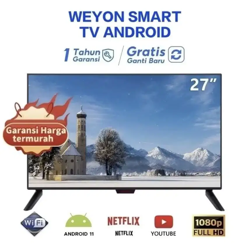 TV Smart 27 Inch Weyon Android