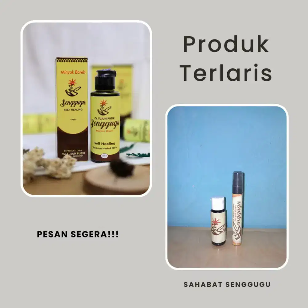 Minyak Boreh Senggugu (Open Reseller)