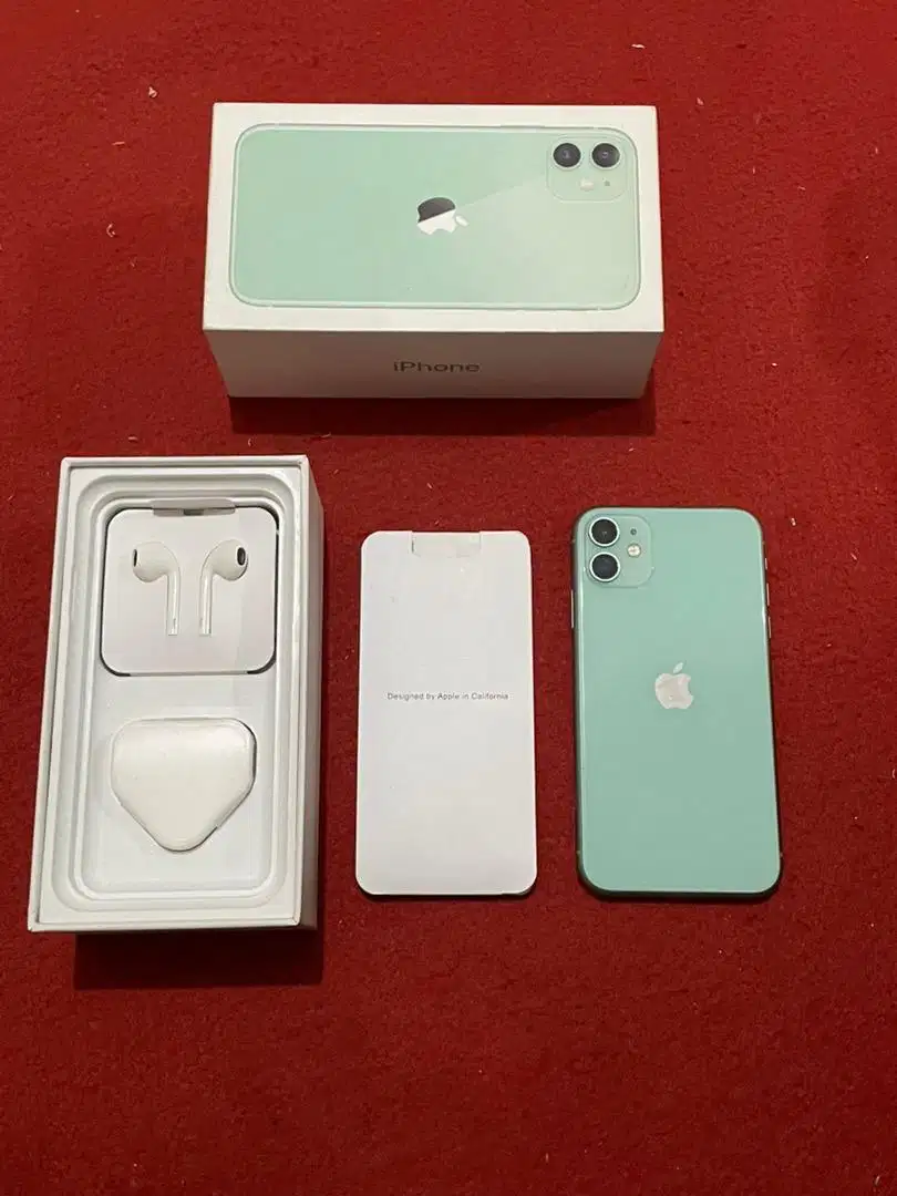 Iphone 11 128gb Mint Green Langka