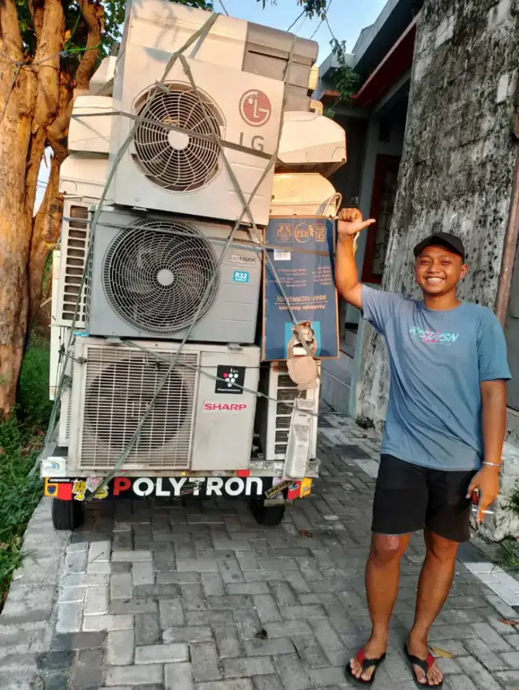 Terima elektronik bekas/rusak