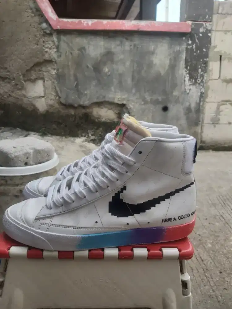 Nike Blazer Mid 77 ( Have a good game ) Uk 44 Insole 28cm Sepatu only