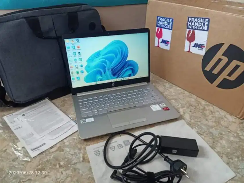 Jual Fulset Laptop HP 14s Keyboard Backlit AMD Athlon Ram8GB SSD 512GB