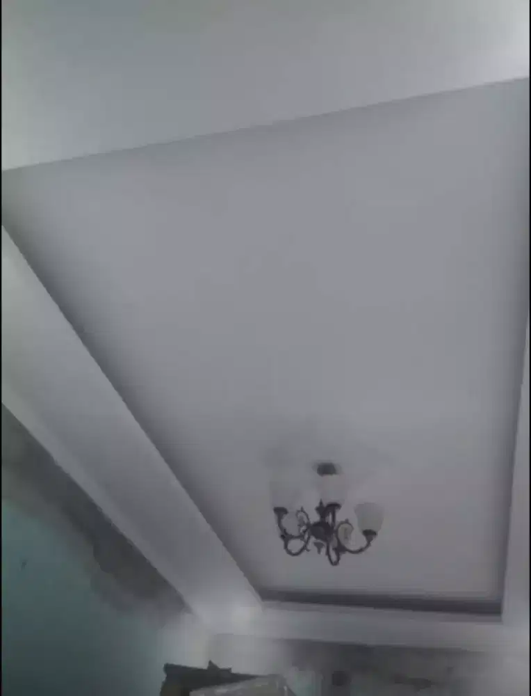 Plafon partisi PVC aluminium Kanopi Lis Gypsum