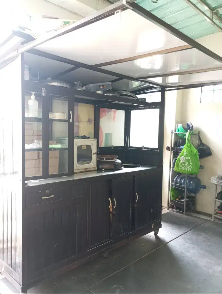 Gerobak Bakso/Mie Ayam Alumunium