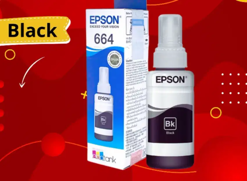 Tinta epson 664 black