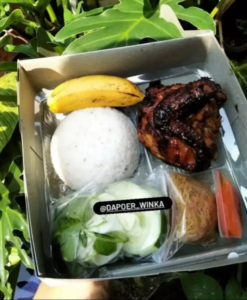 Nasi kotak paket lengkap n halal