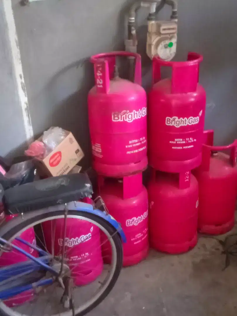 Tabung lpg elpiji bright gas 12kg tanpa isi