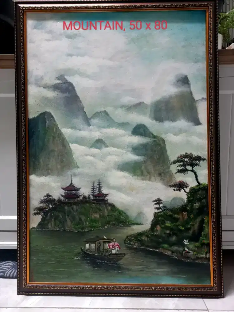 Lukisan KANVAS CAT MINYAK