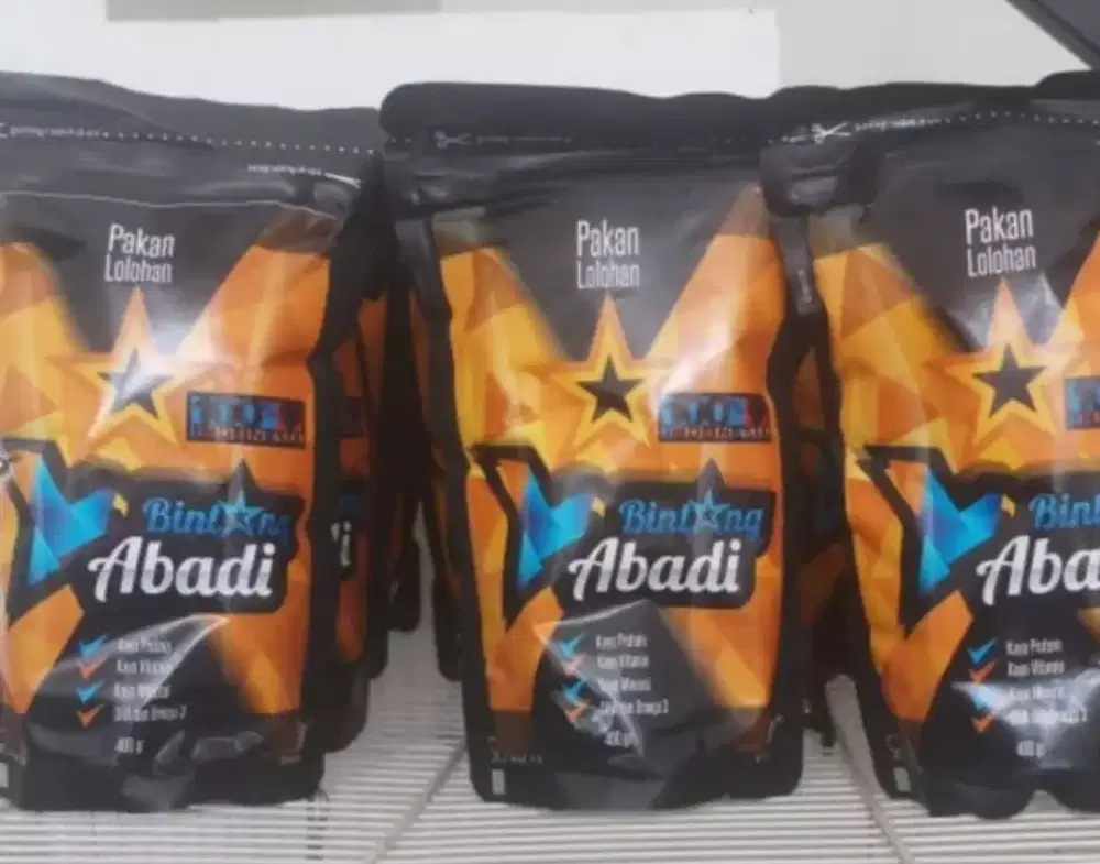Jual Bintang Abadi, Spesialis Bubur Pakan Lolohan 150 gram