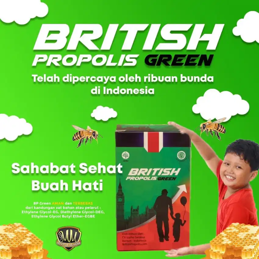 British Propolis Green, Suplemen untuk Anak