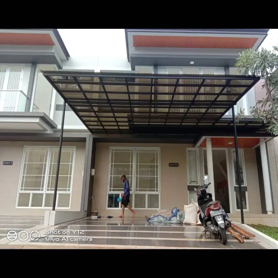 kanopi atap solarflat murah dan berkualitas