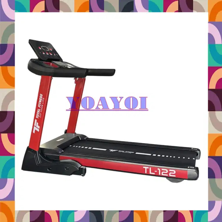 Alat Fitness Treadmill Elektrik 3 HP TL-122 Total Fitness