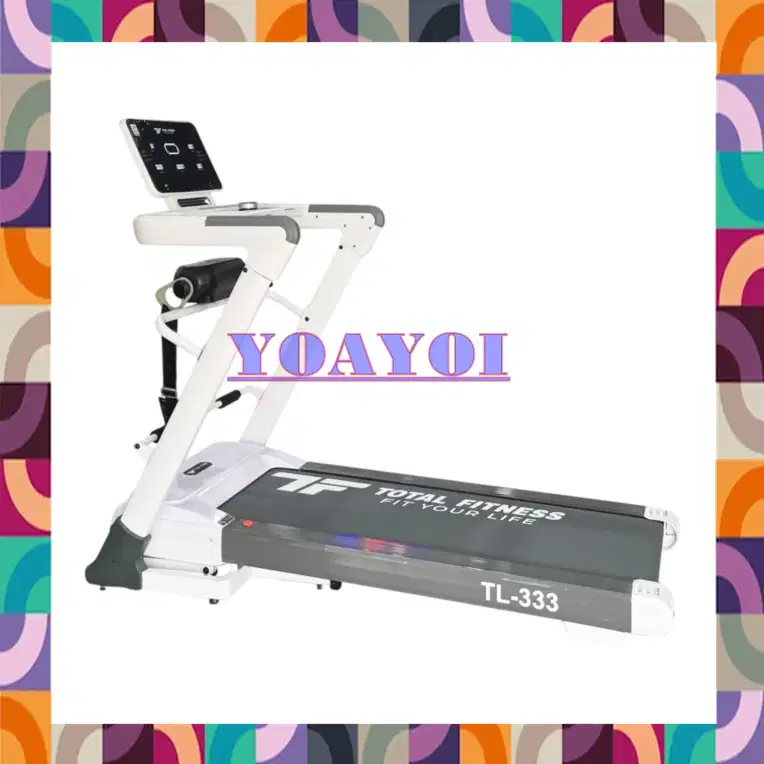 Alat Olahraga Treadmill Elektrik 2,5 HP TL-333 Total Fitness