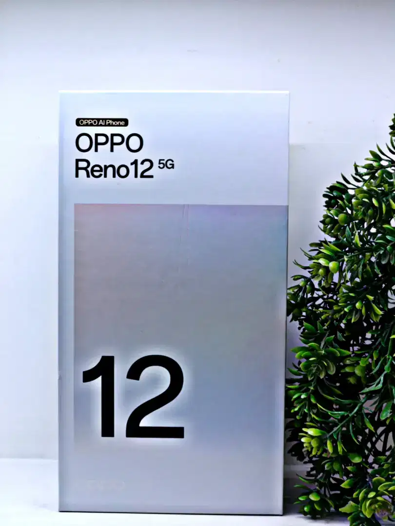 Oppo reno 12 5g baru segel resmi siap kirim luar kota