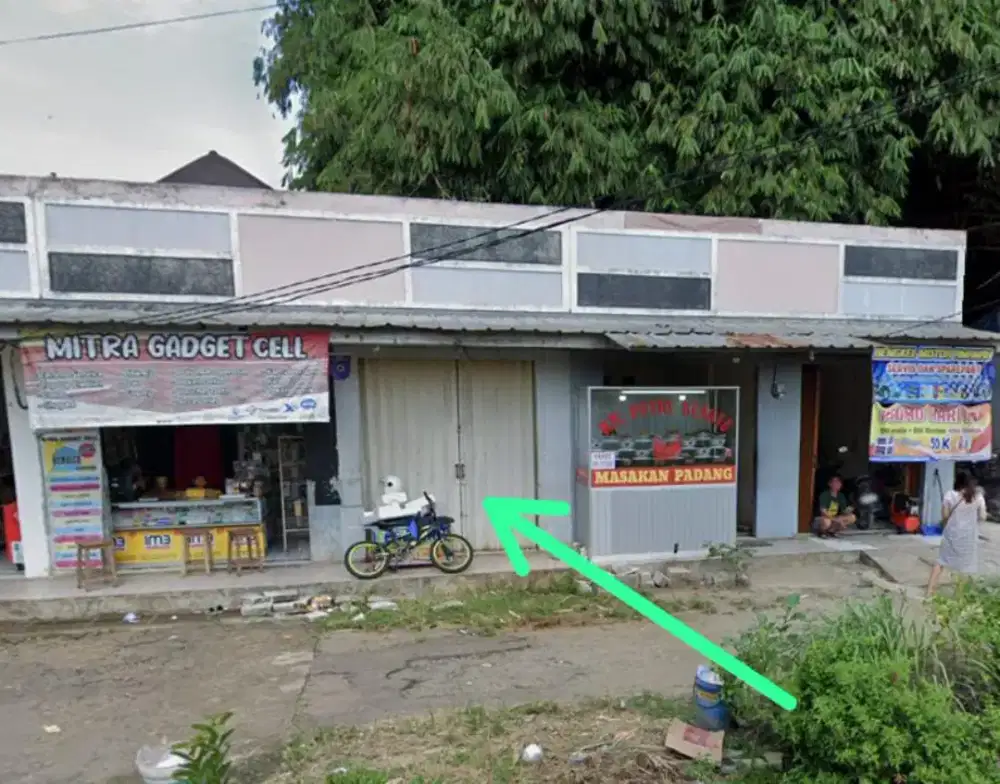 disewakan toko/kios/ruko di pertokoan perumahan villa melia rawakalong