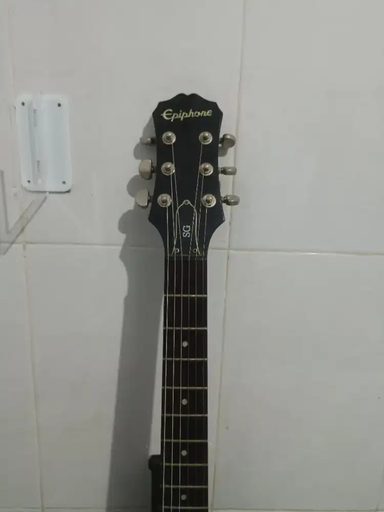 Epiphone SG G310 gitar elektrik+gigbag, udah servis + setting enak