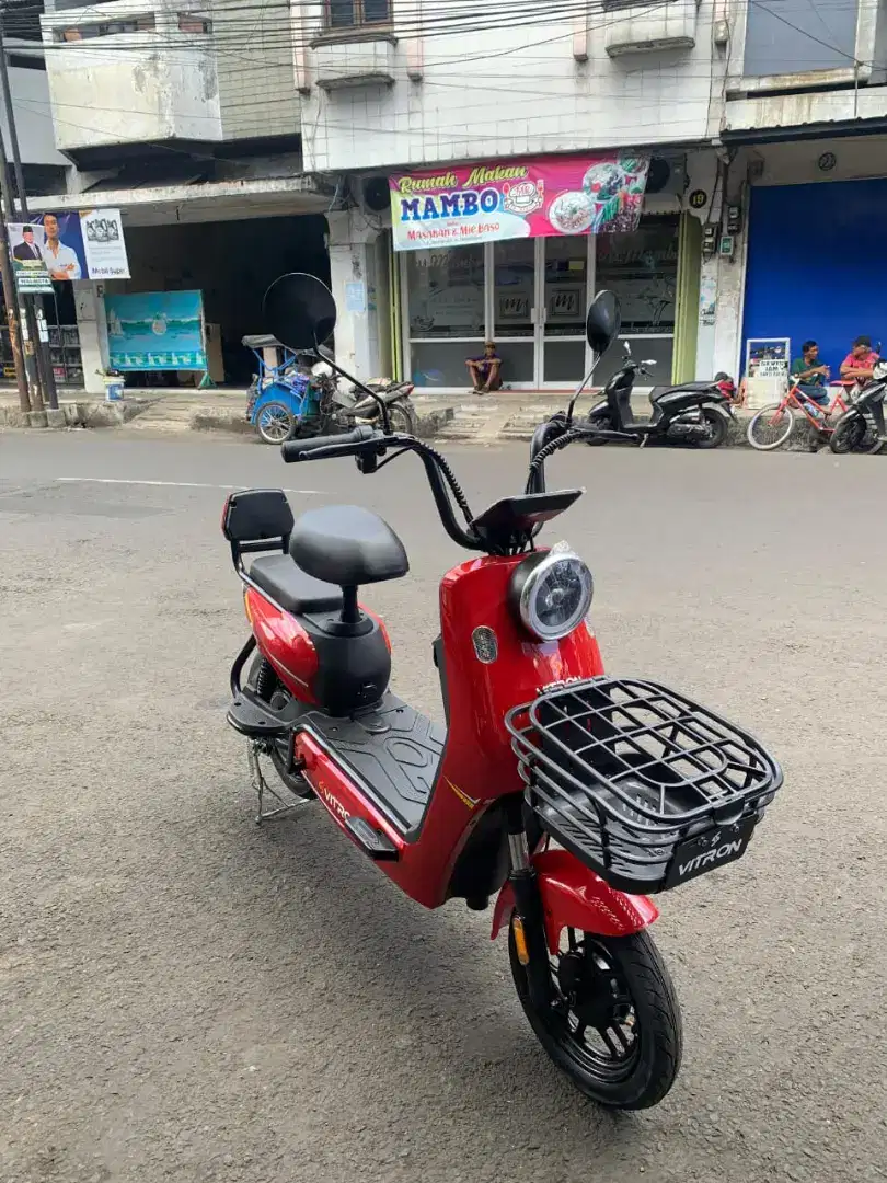 (DIJUAL) SEPEDA LISTRIK UNIT BARU | Stock kredit