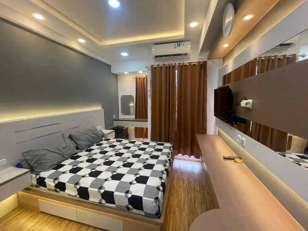 Disewakan apartemen studio murah furnish bsd akasa bulanan harian mwah