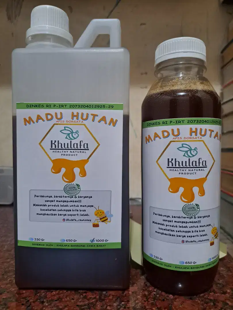 Madu hutan odeng apis dorsata murni