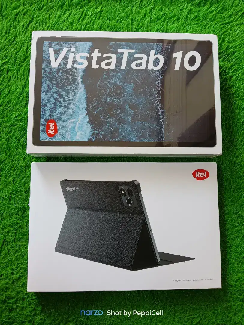 Tab itel VistaTab 10 4/128 GB Support 4G + FREE Case