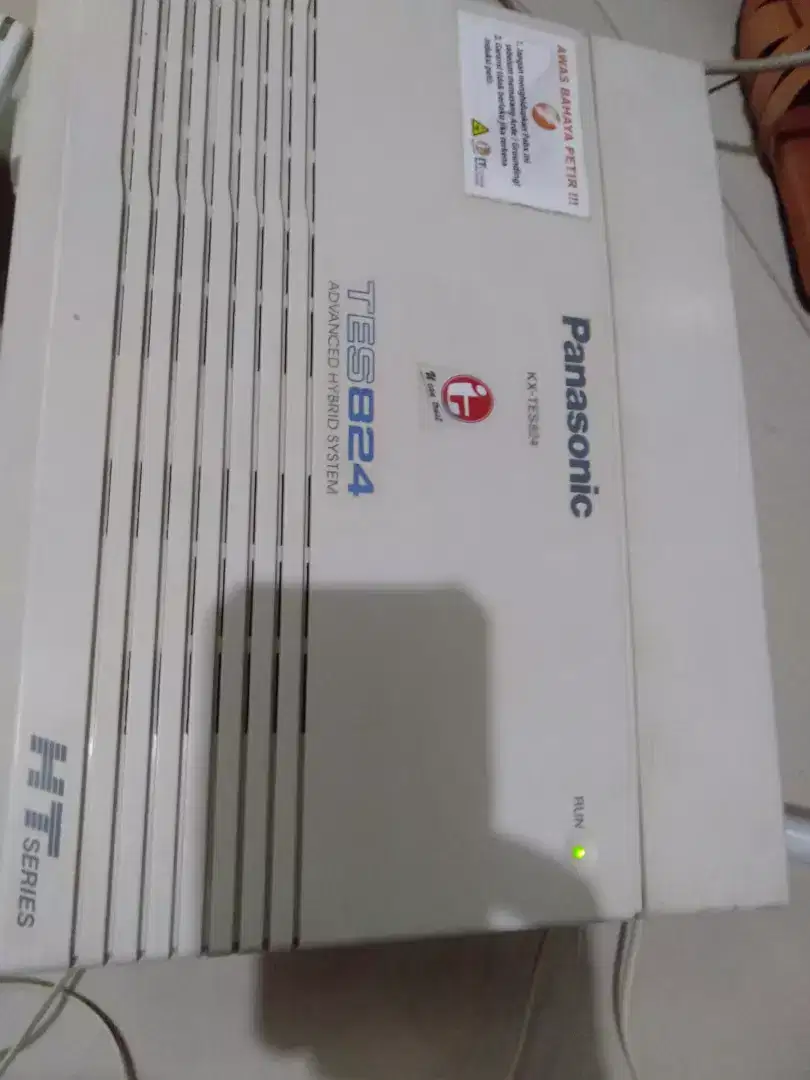 PABX panasonic untuk 8 intercom telepon terima service