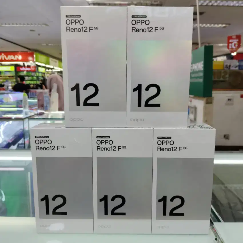 Oppo Reno 12F 5G ram 12gb+12gb/256gb baru garansi resmi harga Promo