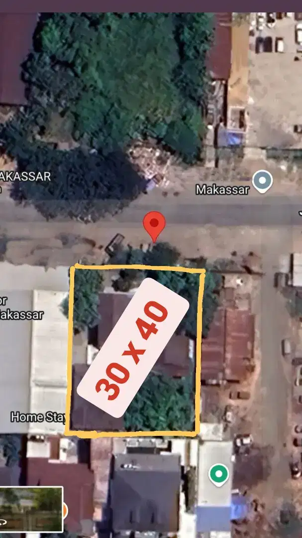 Dijual Tanah & bangunan jl yusuf dg.ngawing, pettarani & hertasning