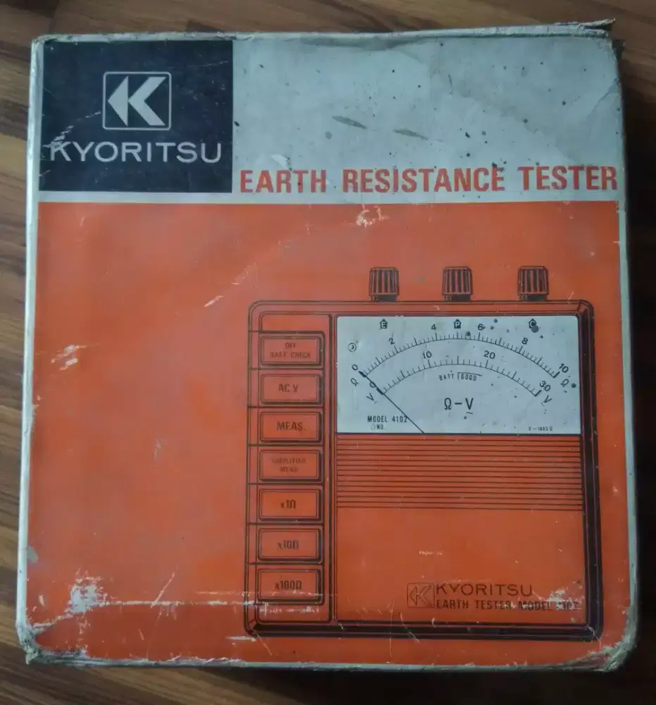KYORITSU earth resistance tester